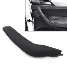 For BMW X3 X4 F25 F26 1x Black Right Inner Outer Door Pull Handle Trim Cover