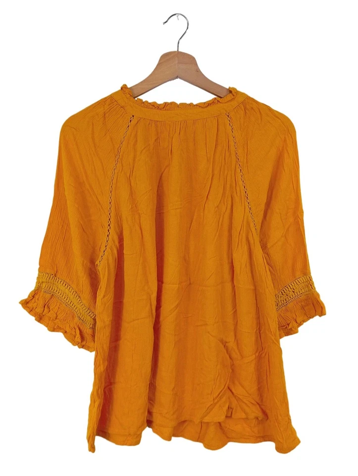 MS MODE Blouse à manches courtes Dames Blouse T EU 40 orange clair - Photo 2/4