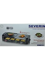 Severin Rg 9645 Raclette-Partygrill Mit Naturgrillstein - Schwarz