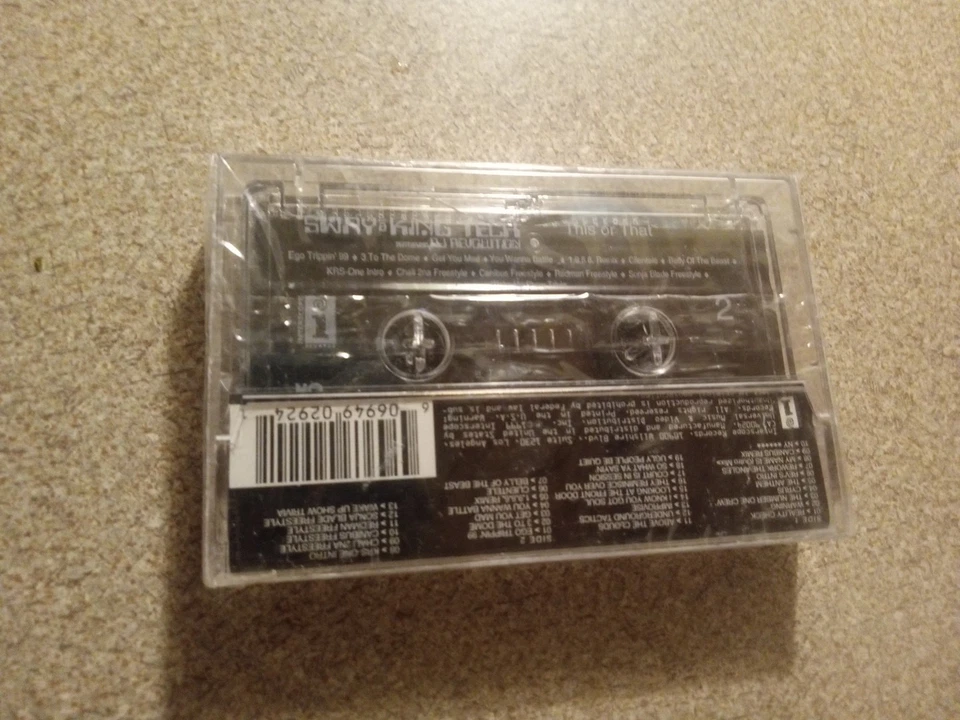 This or That [PA] от Sway & King Tech (кассета, интерскоп) совершенно новый запечатанный - Изображение 4 из 4