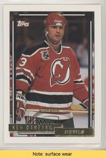 1992-93 Topps Gold Ken Daneyko #357 READ 0a1