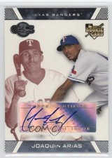 2007 Topps Co-Signers Red 3/275 Joaquin Arias #103 Auto 05k6