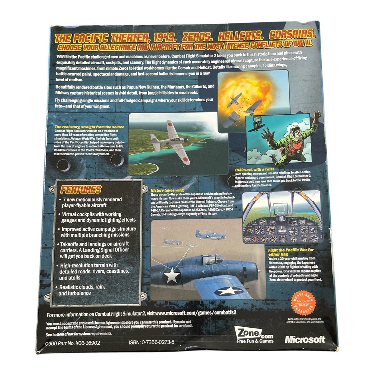 Combat Flight Simulator 2: Pacific Theatre for Windows PC 2