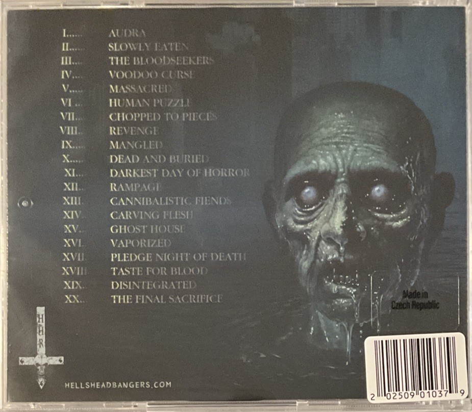 Mortician - Darkest Day Of Horror CD 2025 Hells Headbangers [BLUE