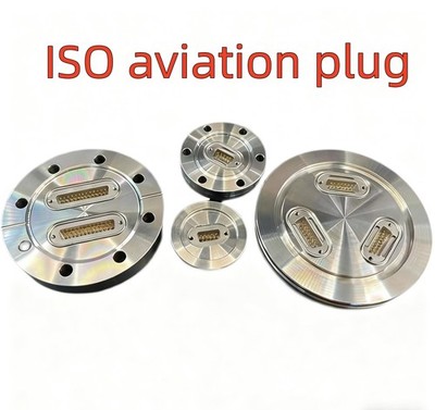 CF/ISO ultra-high vacuum flange signal link connector aviation plug (customized)