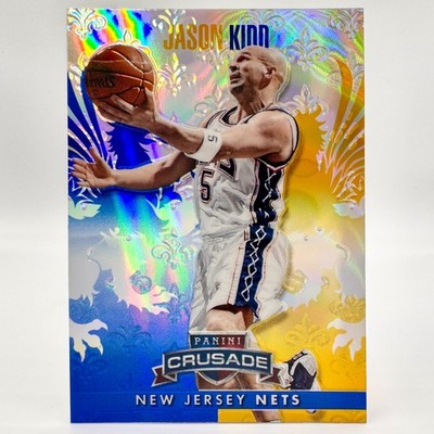 2013-14 Panini Crusade #153 Crusade Blue Parallel - Jason Kidd HOF NETS
