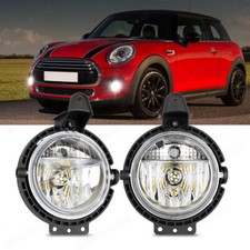 NEW L+R Front Bumper Fog Lights Lamps Fit For BMW Mini Cooper R55 R56 2007-2015
