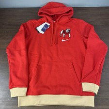 Nike GA Bulldogs UGA College Hoodie Sweatshirt FJ9810-657 Mens Sz M