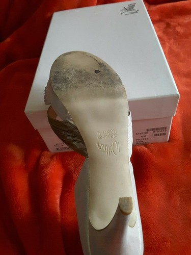 Wittner ladies leather deb/wedding/formal shoe size 40 , open 2 x leather colour - Picture 7 of 7