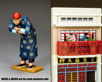 KING & COUNTRY STREETS OF OLD HONG KONG HK304M CHINESE MAN 
