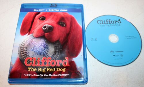 Clifford the Big Red Dog (Blu-ray, No Digital, 2022) Darby Camp - Very Good