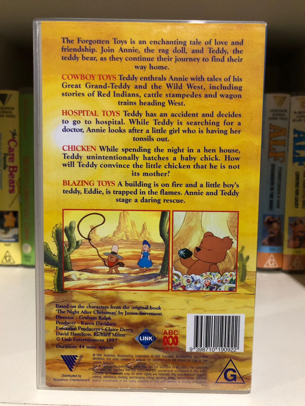 THE TOYS COWBOY TOYS ABC For Kids VHS eBay