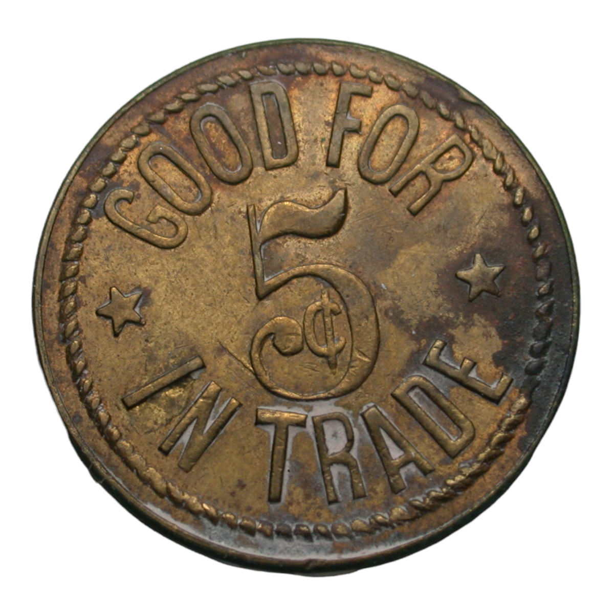 Watsonville, CA Pony G/F 5¢ In Trade Token K-168 | eBay