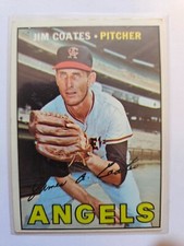 1967 TOPPS JIM COATES #401 EX/MT COMBINED SHIPPING