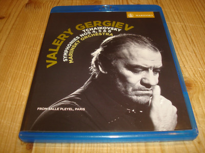 VALERY GERGIEV Tchaikovsky Symphonies 4 5 6 MARIINSKY BD BLU-RAY Signed Signiert