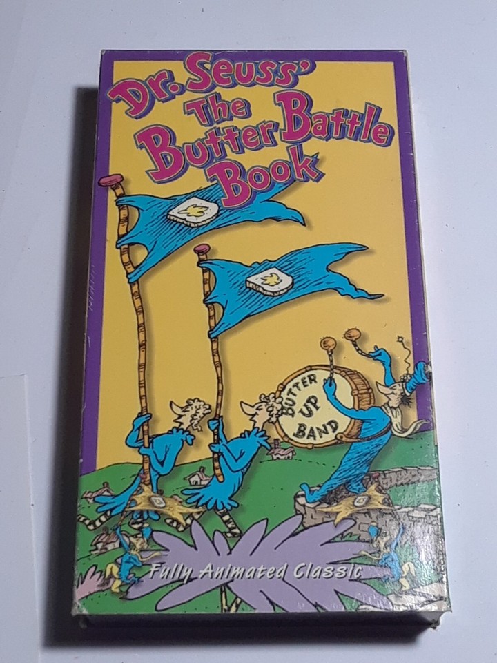 Dr Seuss The Butter Battle Book VHS 1995 Animated Cartoon eBay