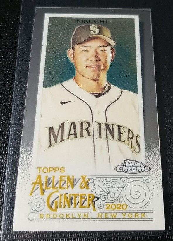 2020 Topps Chrome Allen & Ginter YUSEI KIKUCHI Mini Base #247