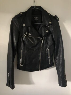 zara leather jacket australia