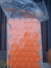 NOS CORNING 15mL sterile Poly Centrifuge Tubes w/ Plug Seal Cap 25319