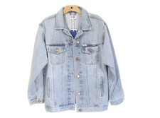 Wrangler Heritage Trucker Jacket New Women Jean Coat Small Classic Pockets