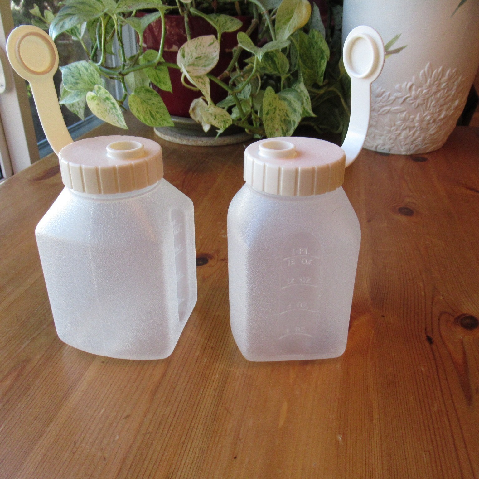 2 Rubbermaid Servin Saver 1 Pint Juice Bottles Drink Containers 0229