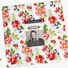 Berry Basket Quilt Kit - 42 Precut Fabric Squares by April