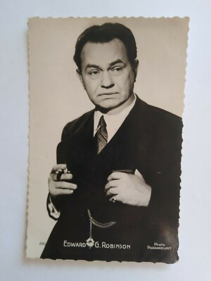 Original Foto AK EDWARD G.ROBINSON Verlag P.I. 1946