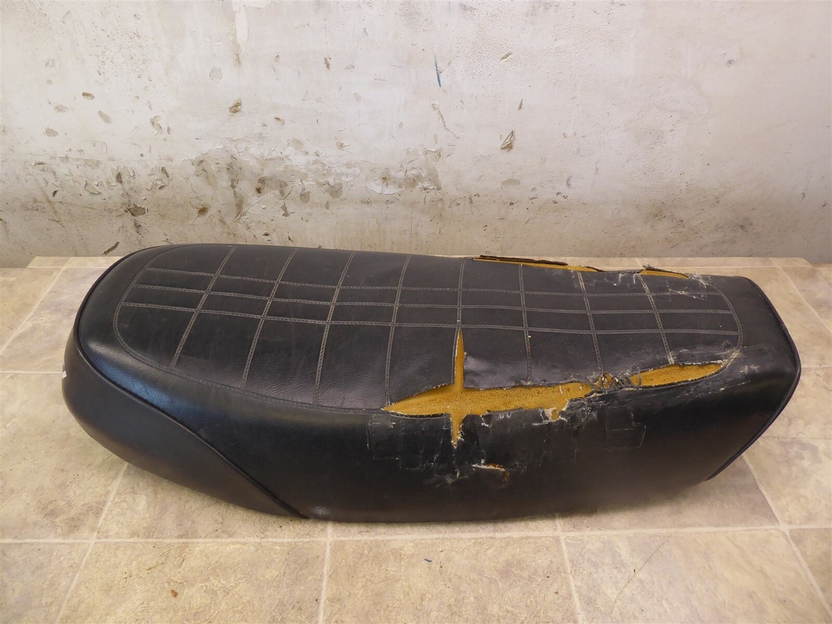 1978 Kawasaki KZ400 K775) seat saddle cushion pan | eBay