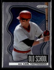 Carl Yastrzemski - 2022 Panini Prizm Old School #OS-8 Boston Red Sox