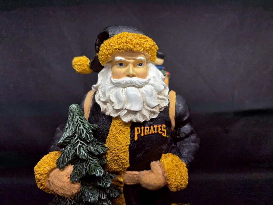 Figura Serie Limitada The Memory Company "PITTSBURGH PIRATES SANTA" ~ 7 1/2" Foto 2 de 4