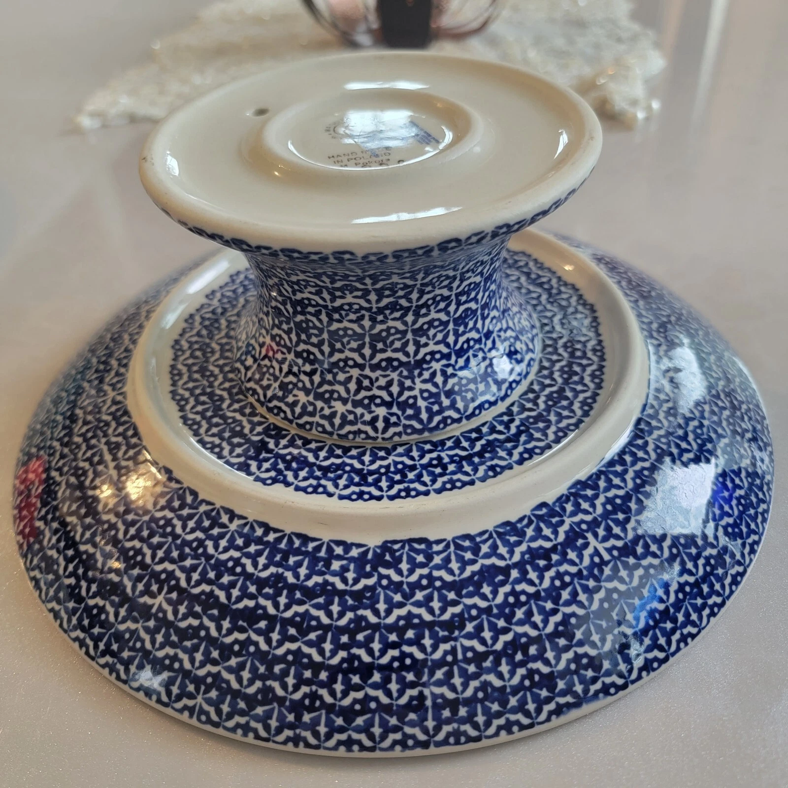 Manufaktura Polish Pottery Cake Stand - Thumbnail 2