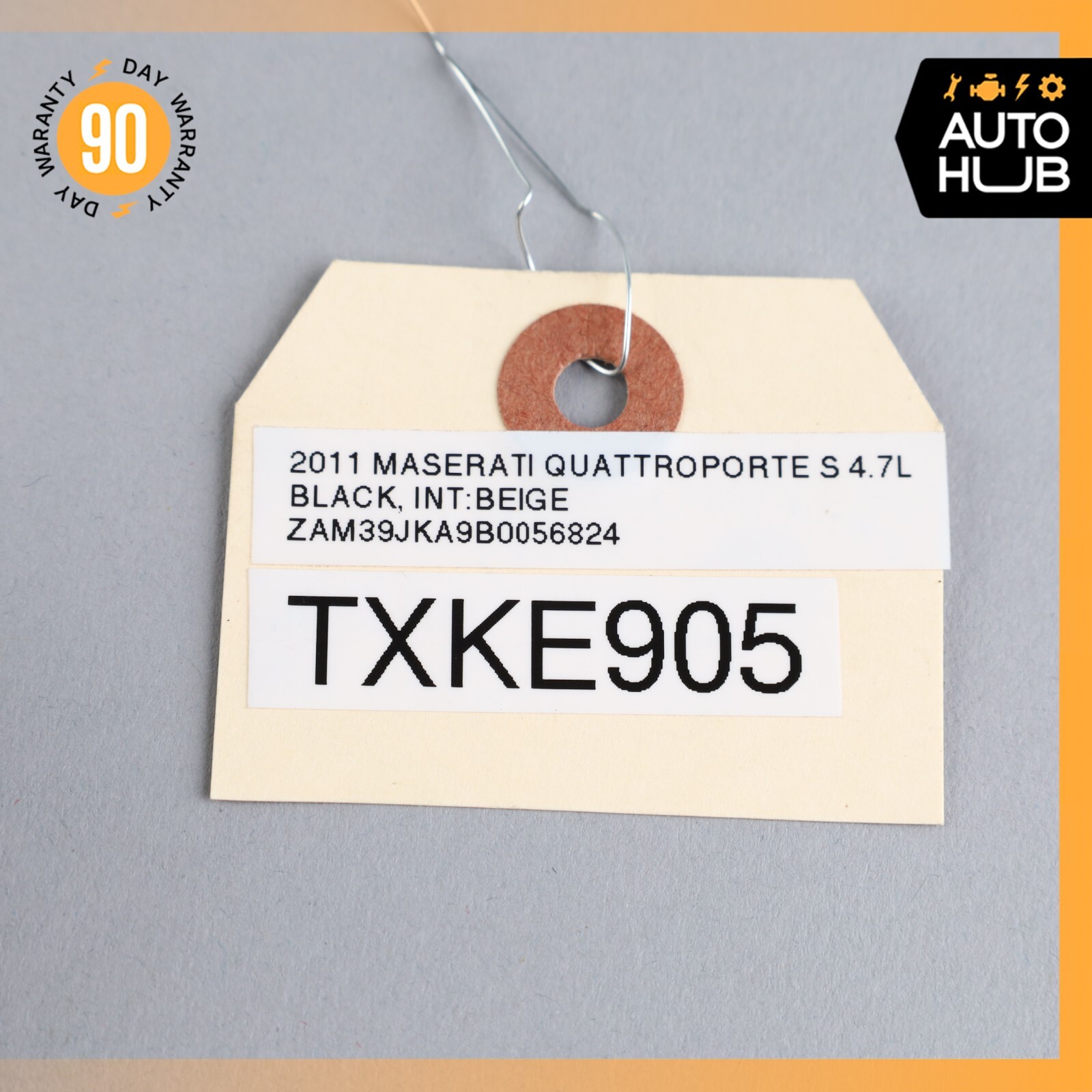 04-19 Maserati Quattroporte S M139 TGK Heater Water Valve Set 67444900 OEM 74k