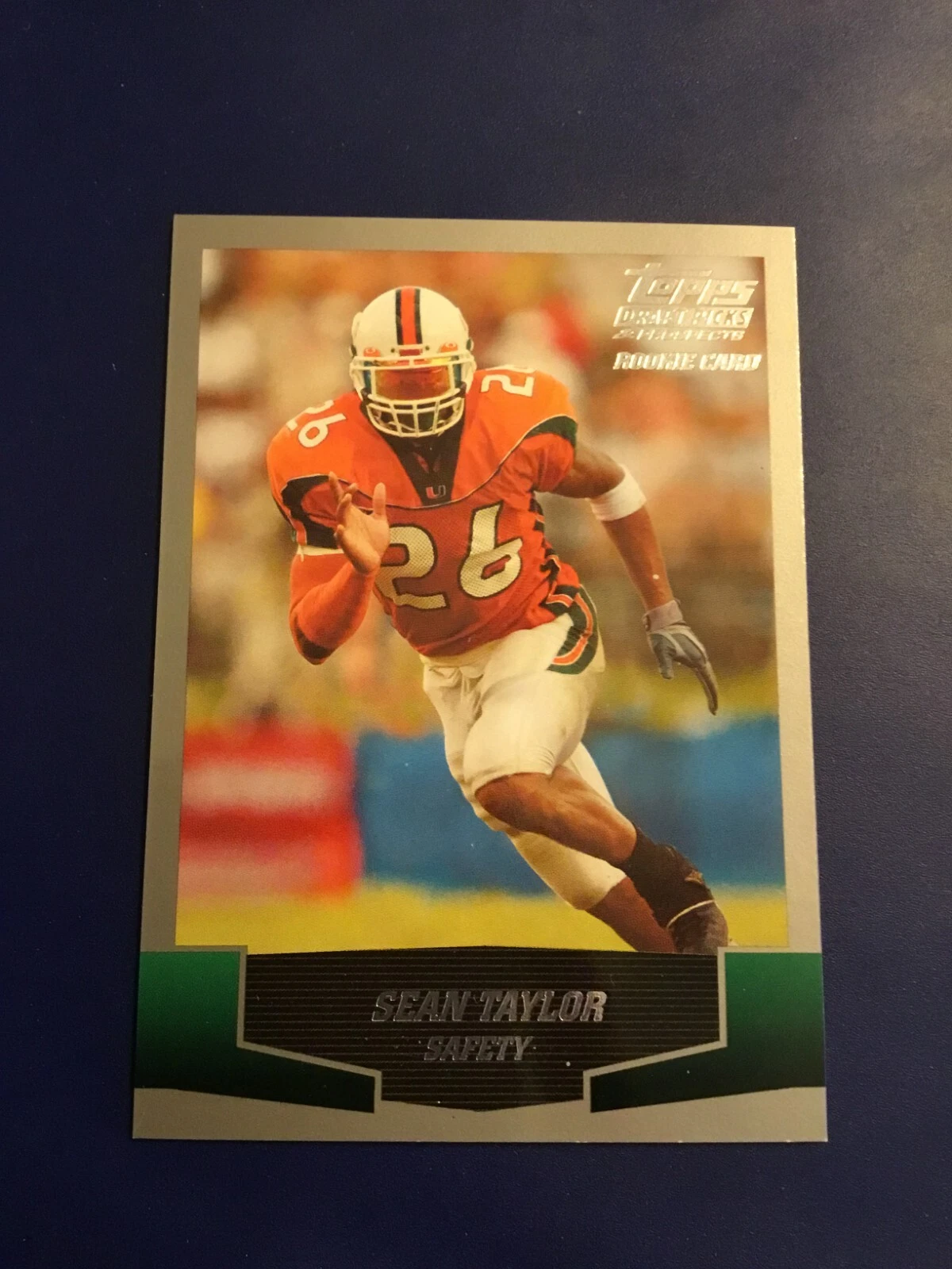 Sean Taylor trading card
