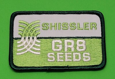 SHISSLER GR8 SOYBEANS PATCH VINTAGE SEED GREAT SOYBEANS 
