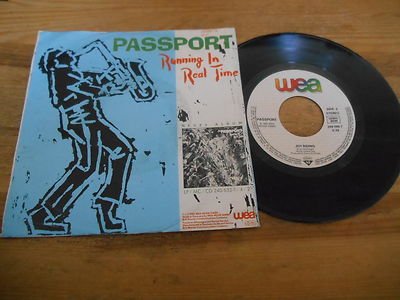 7'' Pop Passport - Running In Real Time / Joy Riding (2 Song) WEA Doldinger