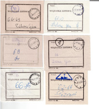 POLAND   POSTAL LETTER BUNCH