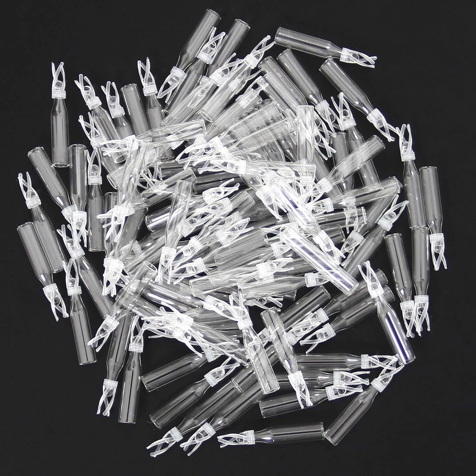 29x5.7mm Micro-Insert Vials,Bevelled Bottom&Plastic Spring,Fit 9-425 Screw Top - Image 2 of 4