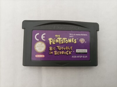The Flintstones Big Trouble in Bedrock Nintendo Game Boy Advance GetestetGut F61