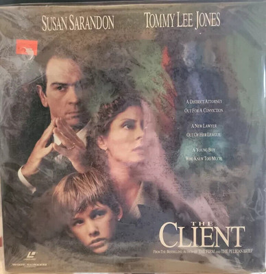 The Client Laserdisc 1994 Vintage Susan Sarandon Tommy Lee Jones ...