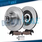 Front Brake Rotors + Brake Pads for Chevy C1500 Express Gmc Suburban Yukon 2Wd