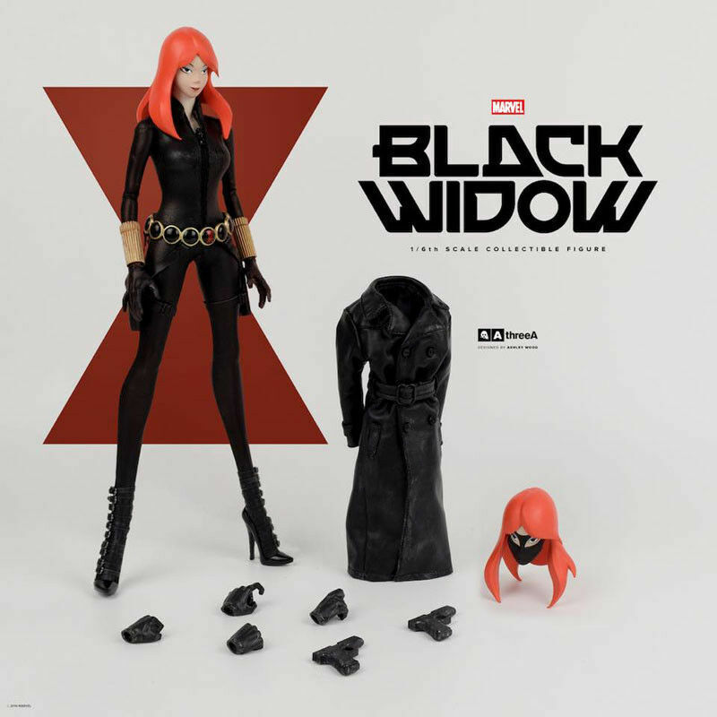 ThreeA 3A Toys 1/6 BLACK WIDOW SNOW LTDBy Ashley Wood Action ThreeA 3A Toys 1/6 BLACK WIDOW SNOW LTDBy Ashley Wood Action