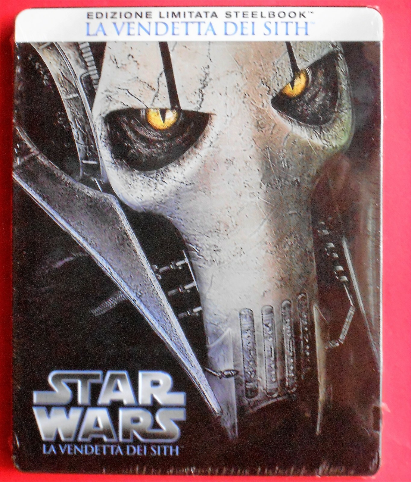 film blu ray steelbook metal box star wars la vendetta dei sith guerre stellari