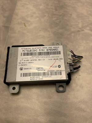 2011-2013 Mitsubishi Outlander Sport Bluetooth Hands Free Module P/N 8785A051 