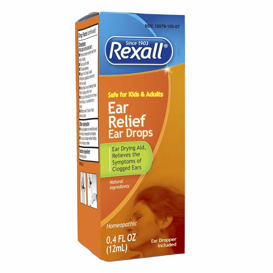 REXALL EAR RELIEF DROPS .04 FL OZ eBay