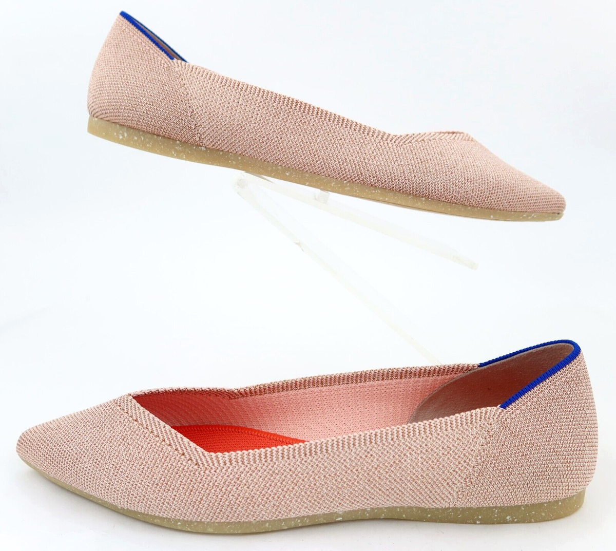 NEW! Rothy’s The Point Flats Rose Gold Metallic Size RARE! RETIRED!  $149