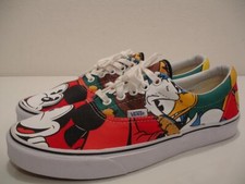 Para hombres 10 M Vans X Disney Mickey and Friends Mouse Era Zapatos Tenis Bajo Con Cordones
