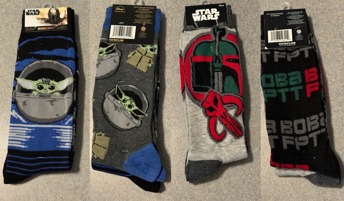 セット Star Wars- Mandalorian The Child Grogu- Boba Fett Men's Novelty