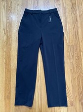 NWT EXPRESS Black Super High Rise Straight Stretch Trouser S