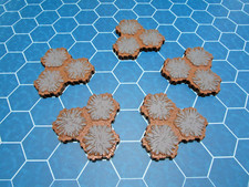 Rock 3-Hex Tile X5 Heroscape Terrain