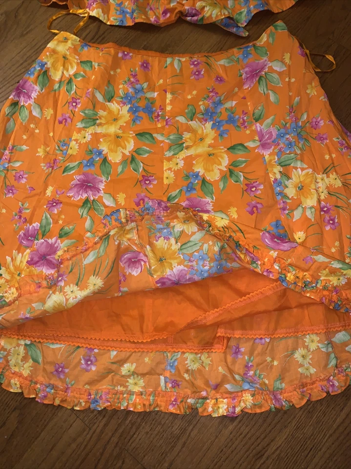 Jone New York Signature Hawaiian Skirt Floral NWOT LINED TWO PIECE 2X ❤️tb11j8 - Image 4 of 4